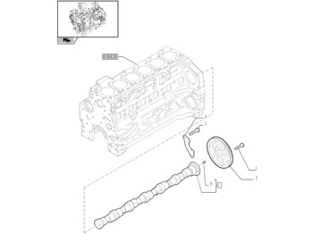 Motor e peças NEW HOLLAND