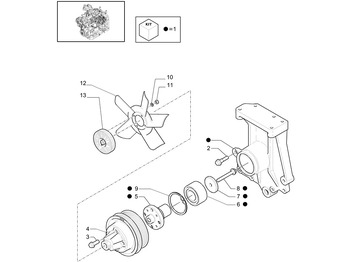 Motor e peças NEW HOLLAND