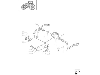 Válvula hidráulica NEW HOLLAND