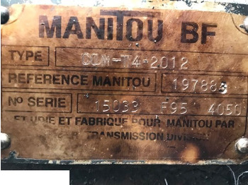 Eixo e peças MANITOU
