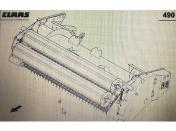 Peça de reposição CLAAS