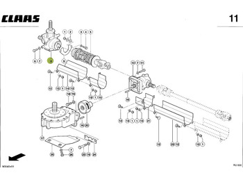 Peça de reposição CLAAS