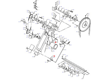 Peça de reposição MASSEY FERGUSON