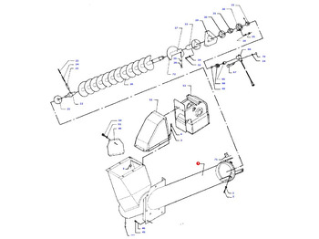 Peça de reposição MASSEY FERGUSON