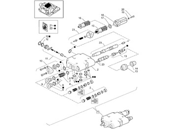 Peça de reposição NEW HOLLAND