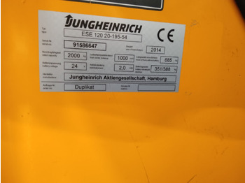 Porta-palete Jungheinrich ESE120/1950mm: foto 2