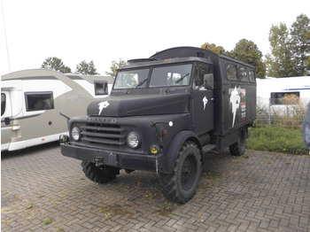 Caminhão, Autocaravana Hanomag A-L 28 Zwei Fahrzeuge: foto 1