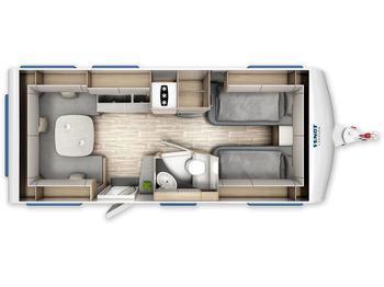 Caravana Fendt Bianco Selection 515 SG 2026 mit Extras: foto 2 Caravana Fendt Bianco Selection 515 SG 2026 mit Extras: foto 2