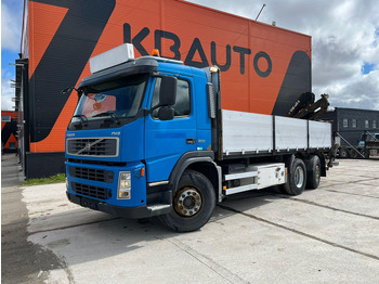 Camião de caixa aberta/ Plataforma, Caminhão grua Volvo FM 9 300 6x2*4 HIAB 085D-3 / PLATFORM L=6320 mm: foto 2 Camião de caixa aberta/ Plataforma, Caminhão grua Volvo FM 9 300 6x2*4 HIAB 085D-3 / PLATFORM L=6320 mm: foto 2