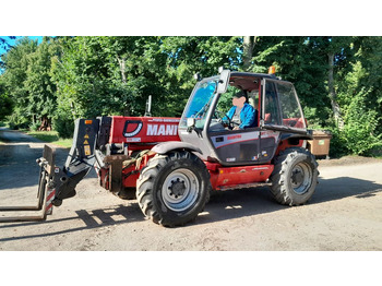 Pá carregadora telescópica MANITOU MT 1235
