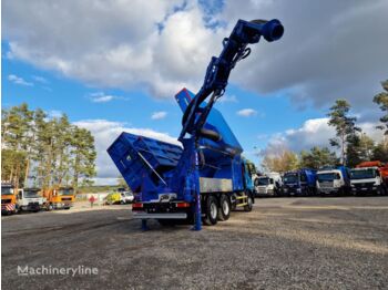 Caminhão limpa fossa Renault MTS DINO 3 Saugbagger vacuum cleaner excavator sucking loose su: foto 1