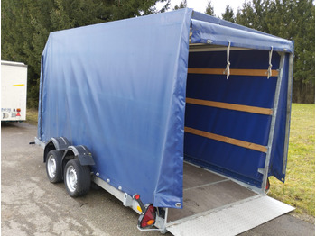Reboque de lona VEZEKO 400 x 187 3,5 t Absenkanhänger Huski 40.35: foto 4