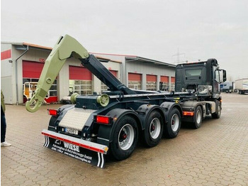 Semireboque transportador de contêineres/ Caixa móvel nuevo Auflieger Abrollkipper Hakenlift Agrarausführung: foto 3