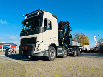 Camião de caixa aberta/ Plataforma, Caminhão grua Volvo FH 540 SZM mit F1450 HXP Fly Jib + Winde: foto 5