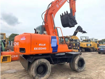Escavadeira de rodas HITACHI EX120WD