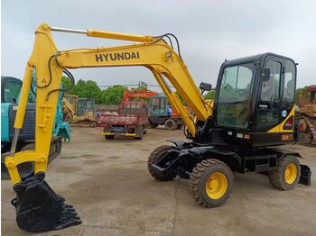 Escavadeira de rodas HYUNDAI 60W-7: foto 4
