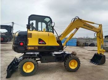 Escavadeira de rodas HYUNDAI 60W-7: foto 3