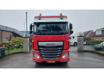 Tractor DAF XF 410 HOLLAND TRUCK KIPPER HYDRAULIC AND BLOWER: foto 2