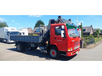 Caminhão basculante, Caminhão grua Volvo FL 10.320 4x2 Kipper Crane Steel Suspension: foto 4