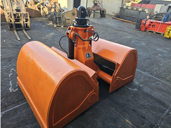 Balde de maxilas de Máquina de construção clamshell jb grijper 2000l overslaggrijper liebherr lh sennebogen: foto 5