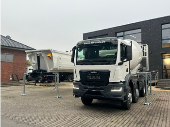 Caminhão betoneira MAN TGS 41.480 8x4 WECHSELSYSTEM KIPPER+MISCHER: foto 2
