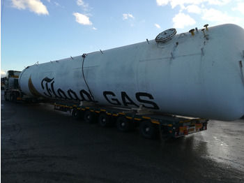 Tanque de combustível 150m3 stationary gastank Gas, LPG, GPL, GAZ, Propane with appendages Used Tank ID 1.208: foto 3