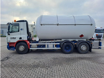 Caminhão tanque DAF FAN CF75. 6x2 -24030 L Gas tank truck -Gas, Gaz, LPG, GPL, Propane, Butane tank, Gastank ID 2.166 Rootselaar, flowmeter, pump, sunroof on tank: foto 4