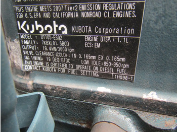 Motor de Caminhão KUBOTA D1105 (THERMOKING ENGINE) TYPE ESO2-19.4 KW: foto 3