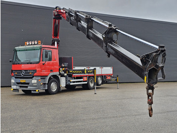 Camião de caixa aberta/ Plataforma, Caminhão grua Mercedes-Benz ACTROS 2541 6X2 / PALFINGER PK 42 t/m CRANE / KRAN: foto 4