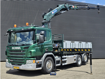 Camião de caixa aberta/ Plataforma SCANIA P 410