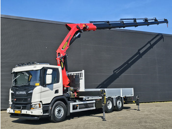 Camião de caixa aberta/ Plataforma SCANIA P 410