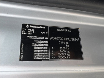 Caminhão limpa fossa Mercedes-Benz 818 4X2 ROM Toilettenwagen: foto 2