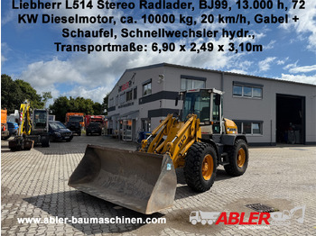 Carregadeira de rodas LIEBHERR L 514 Stereo