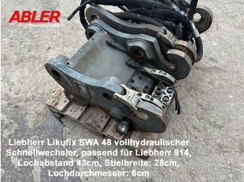 Acoplamento rápido LIEBHERR