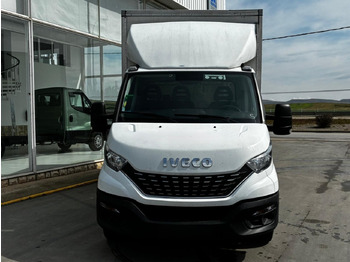 Carrinha de contentor Caja cerrada con plataforma elevadora IVECO 35C16  20m3 Automática: foto 2
