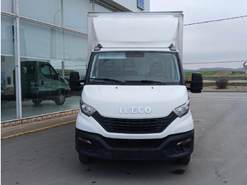 Carrinha de contentor Caja cerrada con plataforma elevadora IVECO 35C16 20m3: foto 2