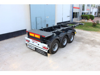 Semireboque transportador de contêineres/ Caixa móvel FESAN