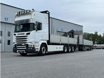 Camião de caixa aberta/ Plataforma SCANIA R 520