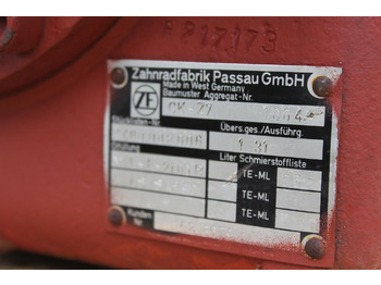 Transmissão de Máquina de construção Moxy Dumper, ZF Getriebe: foto 5