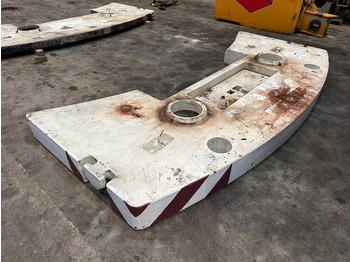 Contrapeso de Máquina de construção Faun ATF 50-3 counterweight 2 ton: foto 2