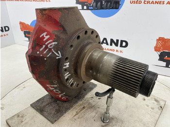 Manga de eixo de Guindaste móvel Gottwald AMK 70 Steering knuckle 16 holes axle 2: foto 3