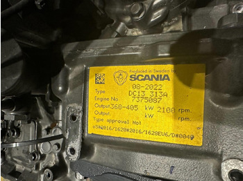 Motor de Guindaste Scania Demag AC 220-1, AC 5.220-1 Scania DC13 313A motor: foto 5