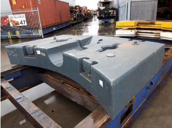 Contrapeso de Guindaste móvel Terex Terex explorer 5500 counterweight 11,0 ton: foto 4 Contrapeso de Guindaste móvel Terex Terex explorer 5500 counterweight 11,0 ton: foto 4