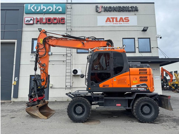 Escavadeira de rodas DOOSAN DX165W