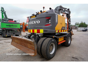 Escavadeira de rodas Volvo EWR150E PYÖRÄOHJAUS: foto 5