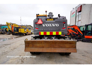 Escavadeira de rodas Volvo EWR150E PYÖRÄOHJAUS: foto 4