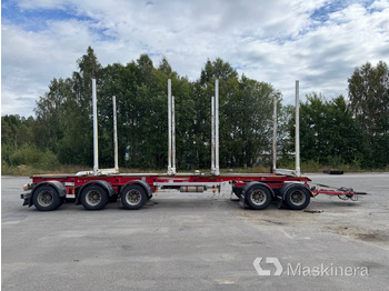 Reboque transporte de madeira Timmersläp Istrail PL03: foto 4