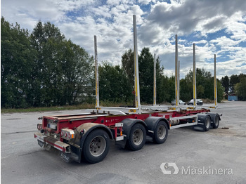 Reboque transporte de madeira Timmersläp Istrail PL03: foto 5