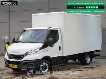 Locação de Iveco Daily 35C16 Laadklep Dubbellucht Bakwagen 160PK Airco 3,5t Trekgewicht Euro6 Meubelbak Koffer Airco Iveco Daily 35C16 Laadklep Dubbellucht Bakwagen 160PK Airco 3,5t Trekgewicht Euro6 Meubelbak Koffer Airco: foto 1