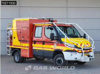Ambulância Iveco Daily 70C18 4x4 Achleitner Euro6 3.0L Firetruck Brandweerwagen 3,5t Trekhaak Airco Cruise AWD Allrad Camper 1600liter Airco Dubbel cab: foto 3